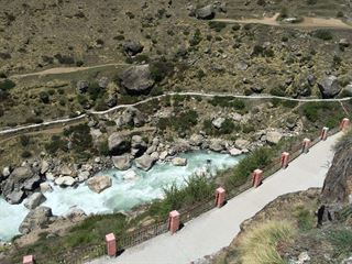 Badrinath and Saraswati River