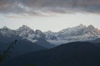 Kanchenjunga Mountain Range